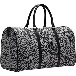 NEW Jordan Monogram Duffle Bag Luggage Elephant Print 40L LM0978-100 SIZE-Large
